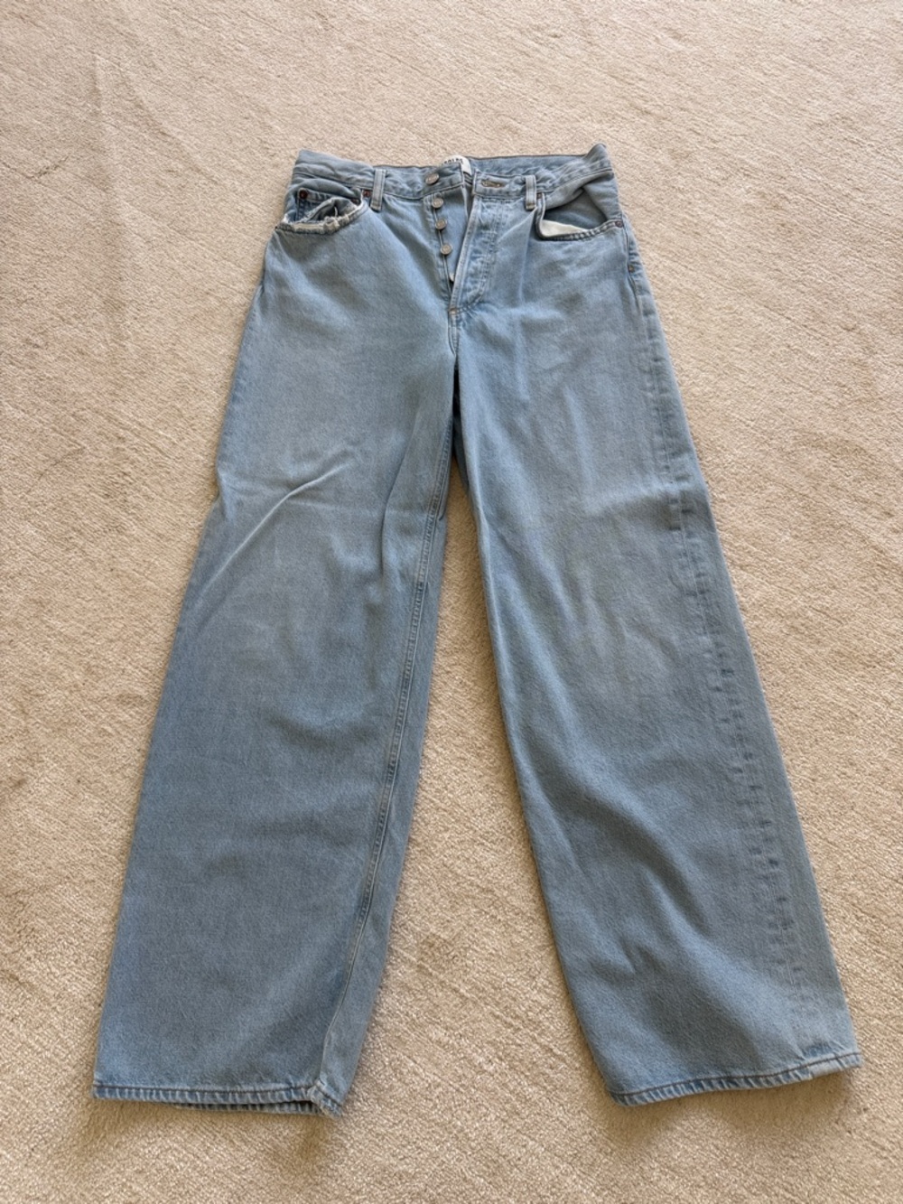 Agolde Low Slung Baggy Jeans - Picture 3 of 6